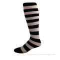 MSP-564 OEM Order Cotton Stripe Men's Socks 6 Pairs Knee High Wholesale